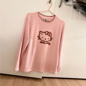 Hello Kitty Blush Pink Long Sleeve Tee